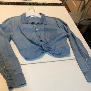 Highway Jeans medium lightweight long sleeve denim shirt